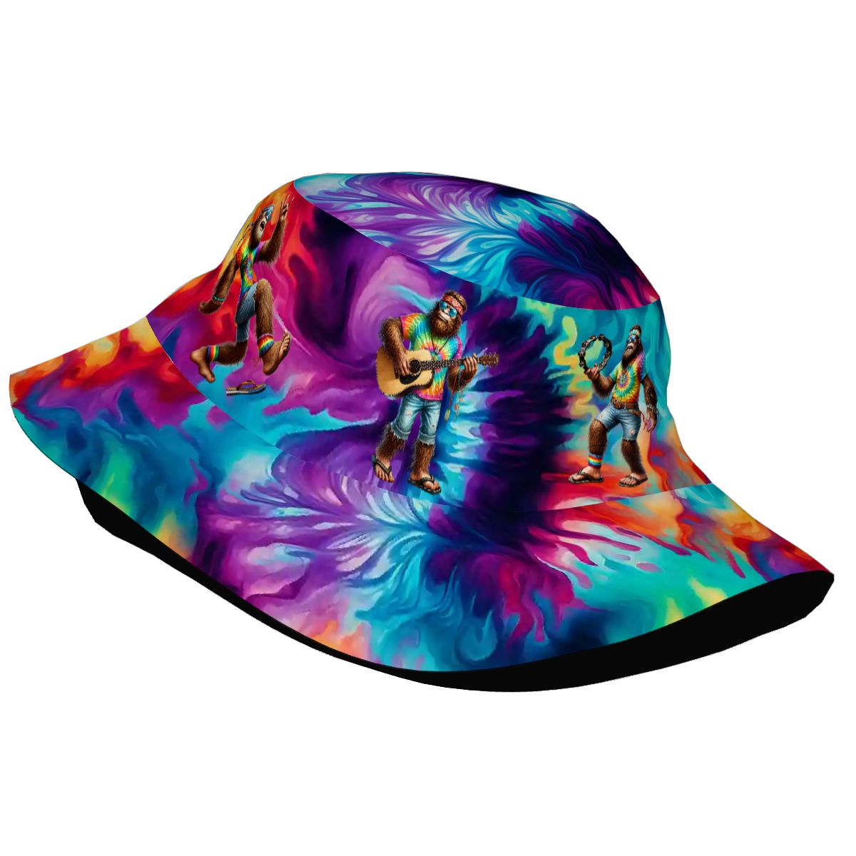 Bigfoot / Sasquatch Band, Adult Bucket Hat