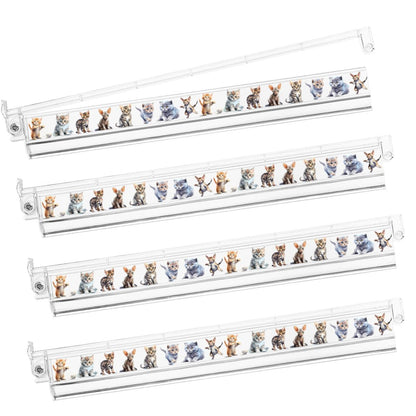 Kitty Cats Design, 4 Artistic Mahjong Tile Pusher Racks