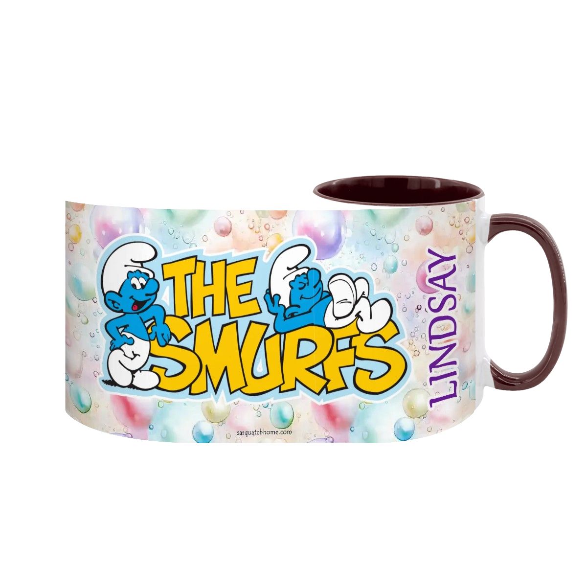Smurfs Large 15 Ounce Colorful Mugs – Made In USA
