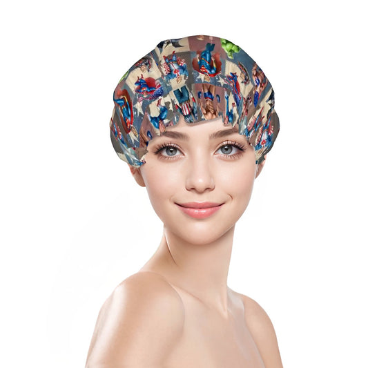 20 Donald Trump Designs, Reusable Shower Cap