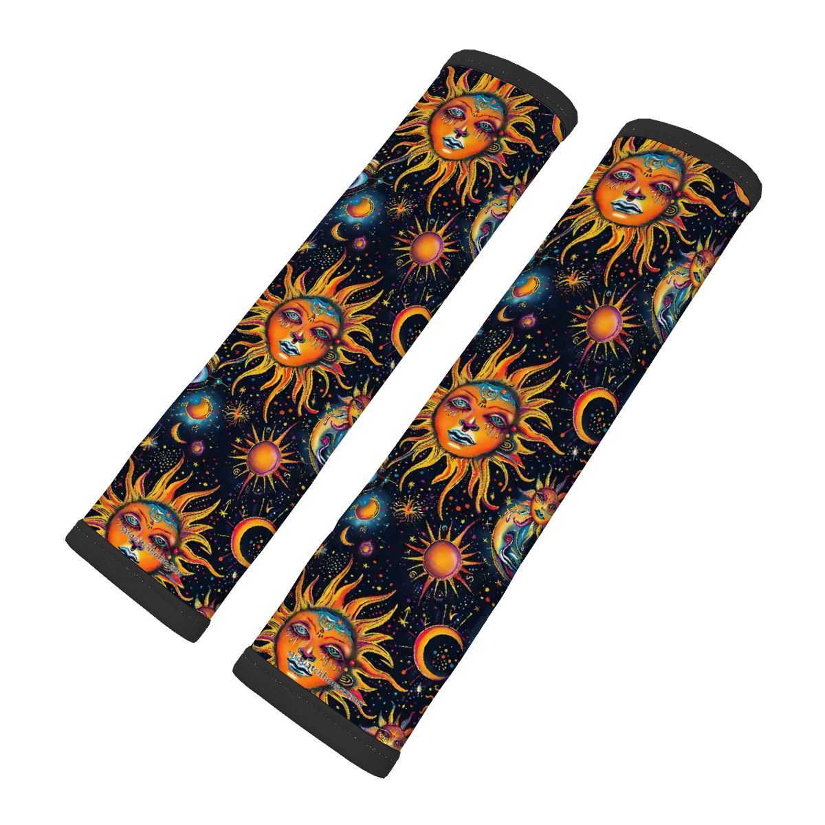 Astrology Design, Seat Belt Cover Pad For Adults 2 Pcs
