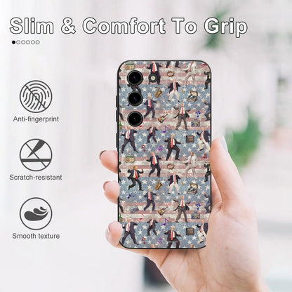 20 Donald Trump Designs, Samsung S23 Series TPU Cell Phone Case