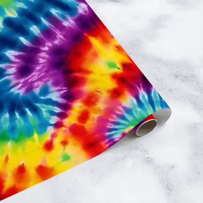 19 Tie Dye Designs, 3 Pack Gift Wrapping Paper Sheets