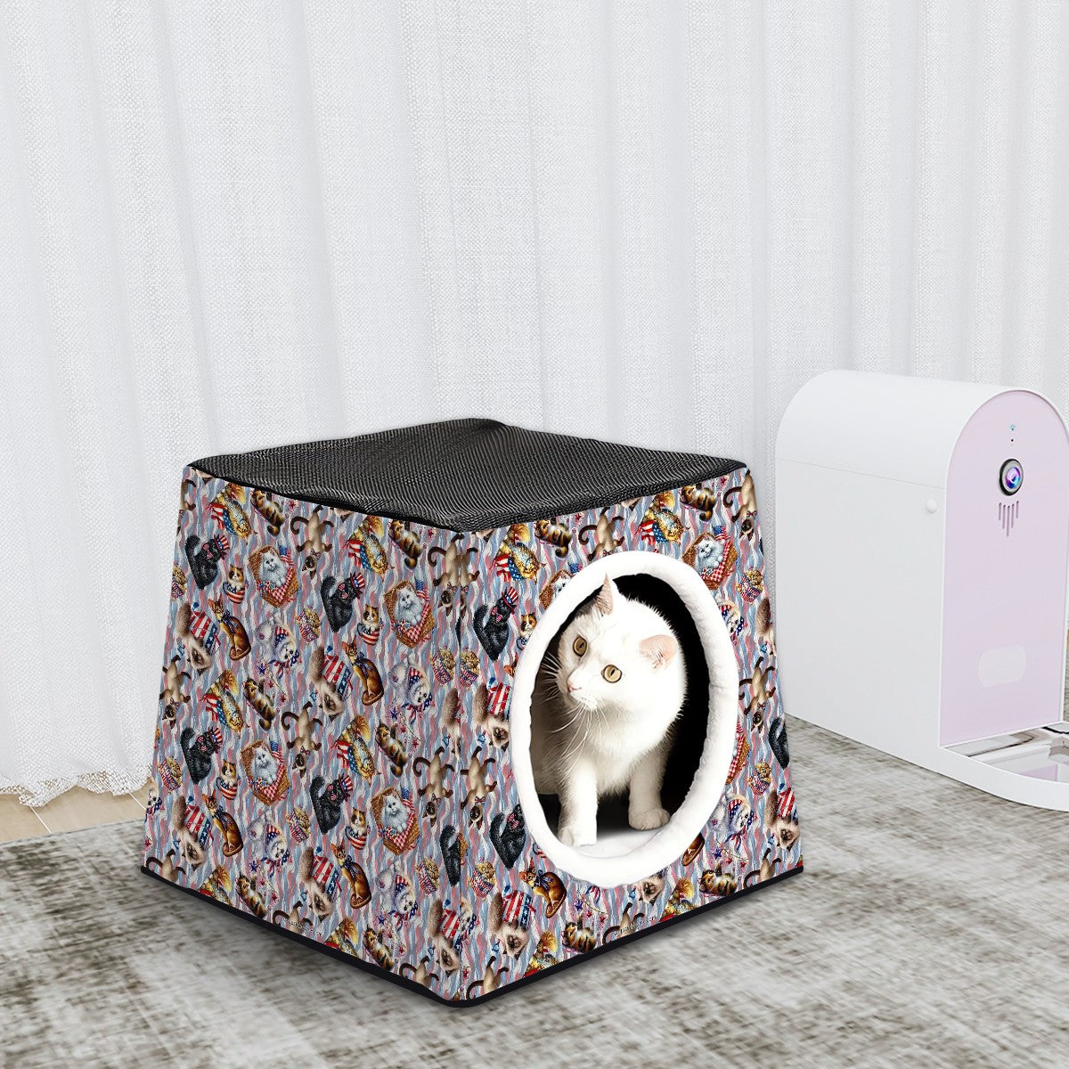 8 Patriot Designs, Space Capsule Pet Bed