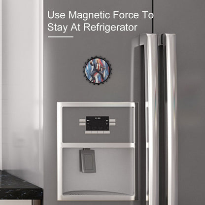 Donald Trump Dancing, 3” Magnetic Can Opener / Coaster / Fridge Decor