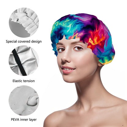 Hippie Man & Hippie Van, Reusable Shower Cap