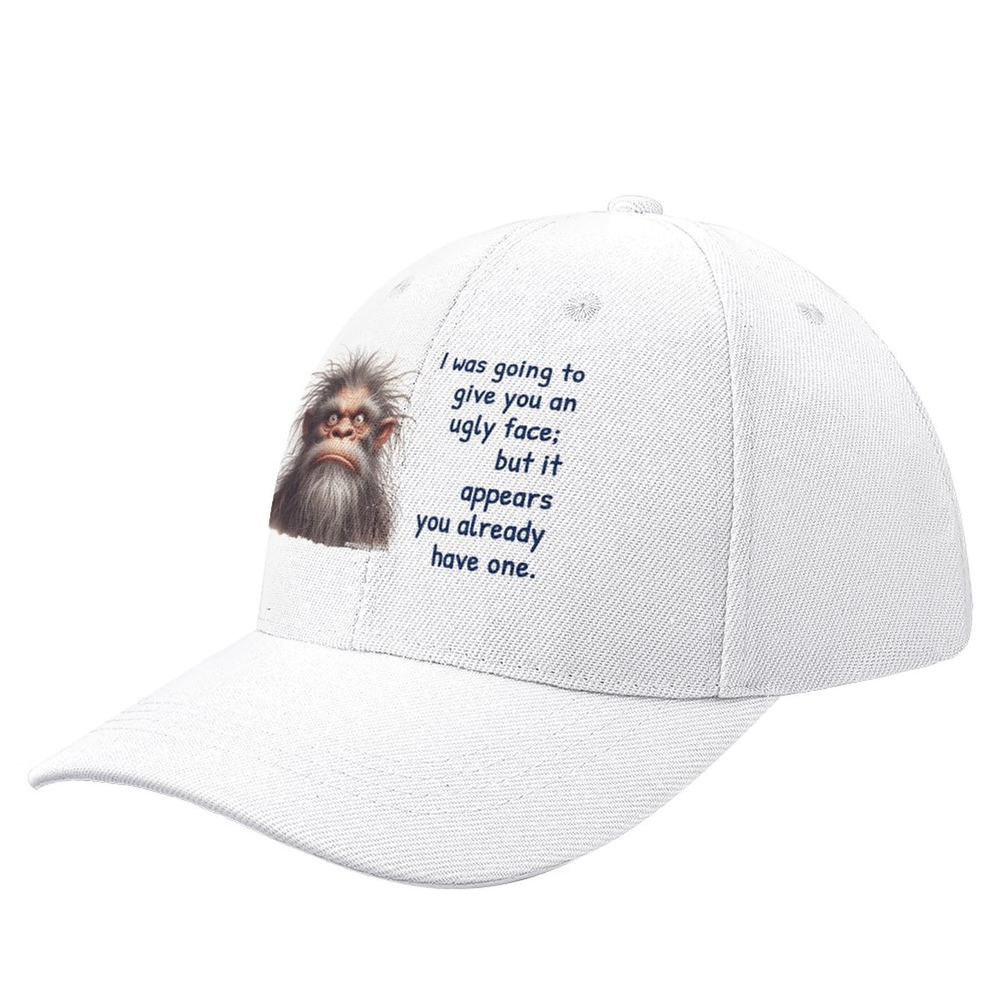 “Sarcastic Sasquatch” Series Polyester Baseball Caps – “I was going to give you…”