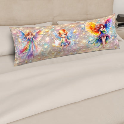Beautiful Fairies, Long Body Pillow Case