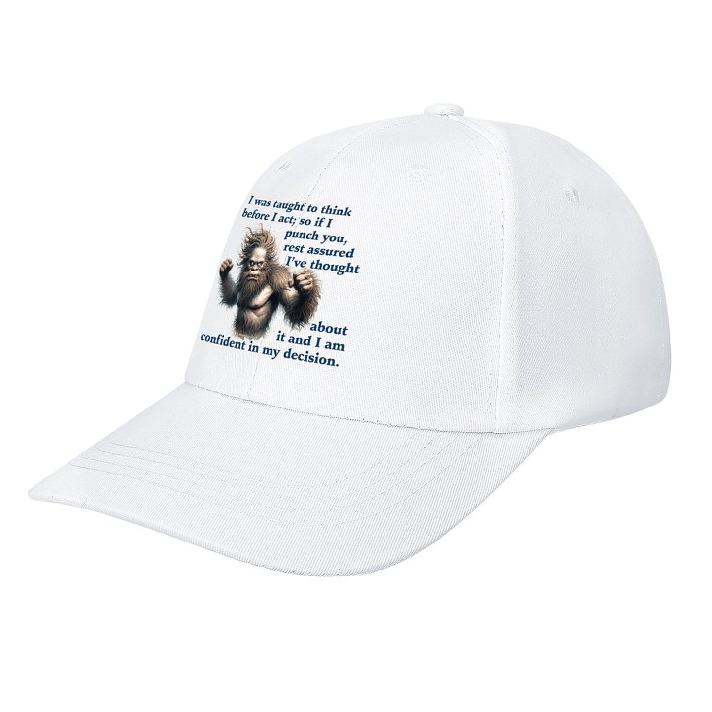 Bigfoot, Sasquatch “I was taught..", Baseball Cap – 8 Colors