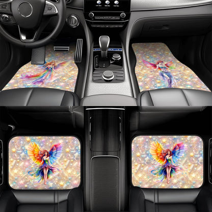 Rainbow Fairies, 4 Piece Auto Floor Mats