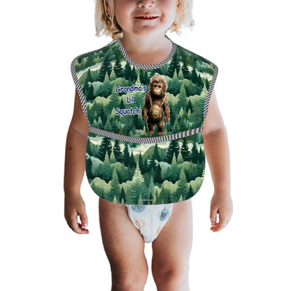 "Grandma's Little Monster", Baby Bibs Customized Services