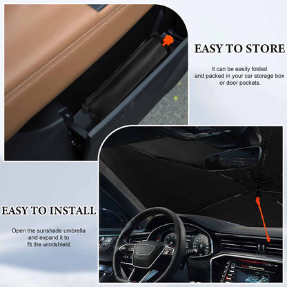 POW-MIA Sasquatch Car Sunshade Umbrella