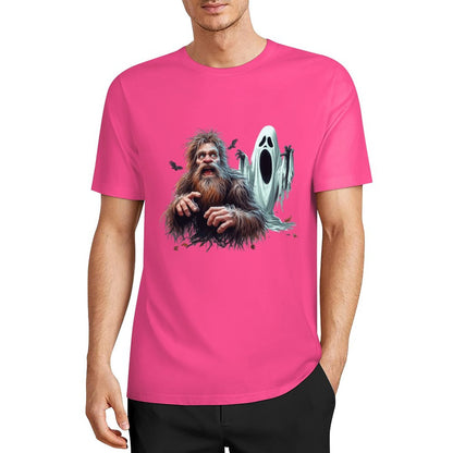 Bigfoot - Sasquatch Halloween Short Sleeve Cotton T-Shirt