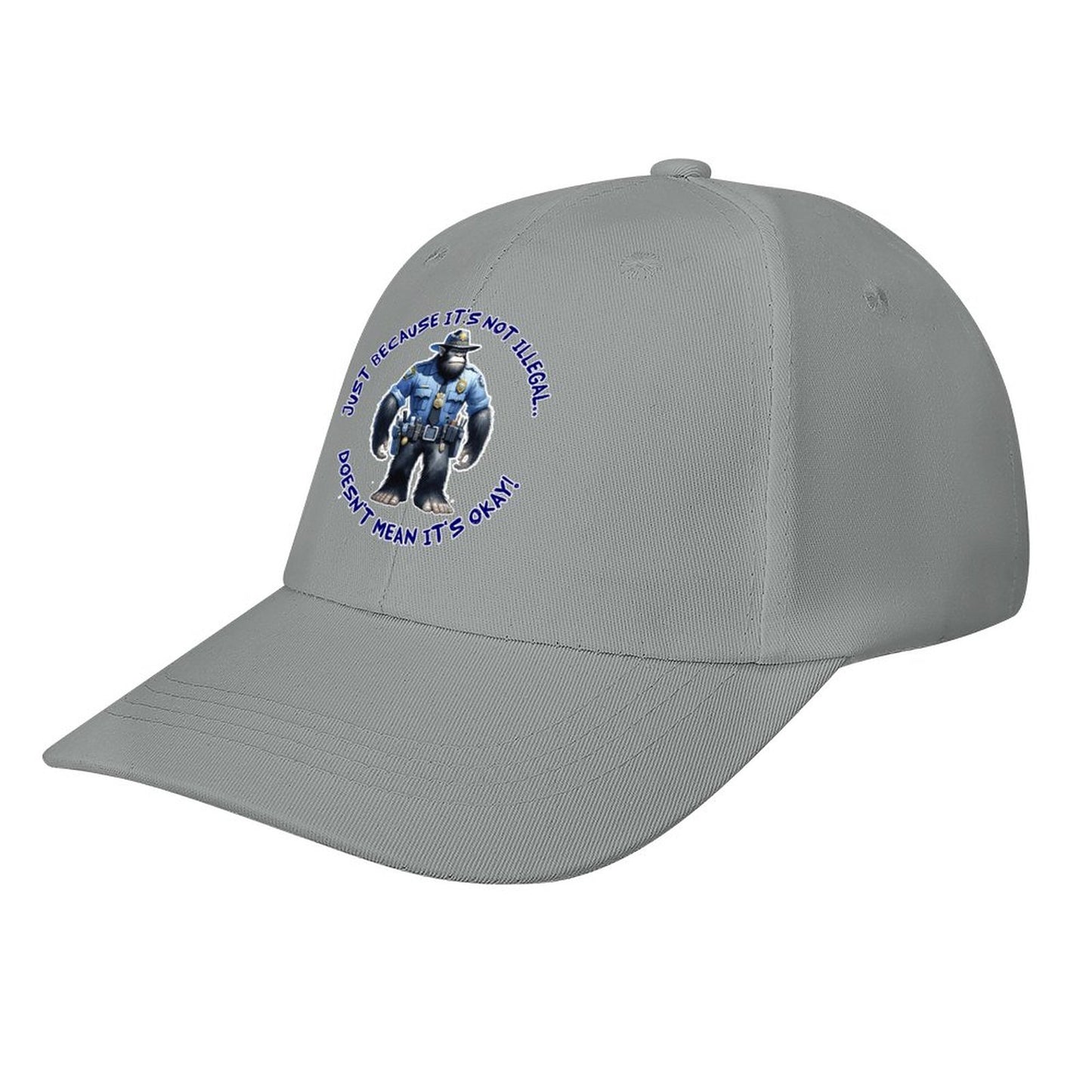 Bigfoot / Sasquatch “Just because..", Baseball Cap – 8 Colors