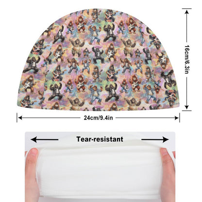 20 Bigfoot / Sasquatch Designs, Adult Swimming Cap