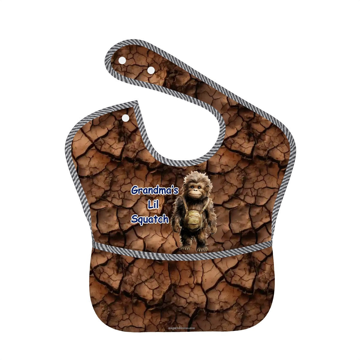 "Grandma's Little Squatch", Baby Bibs Customized Services