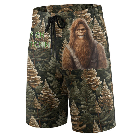 Bigfoot, Sasquatch, "Keep On Squatchin" Children’s Beach Pants, Swim Shorts