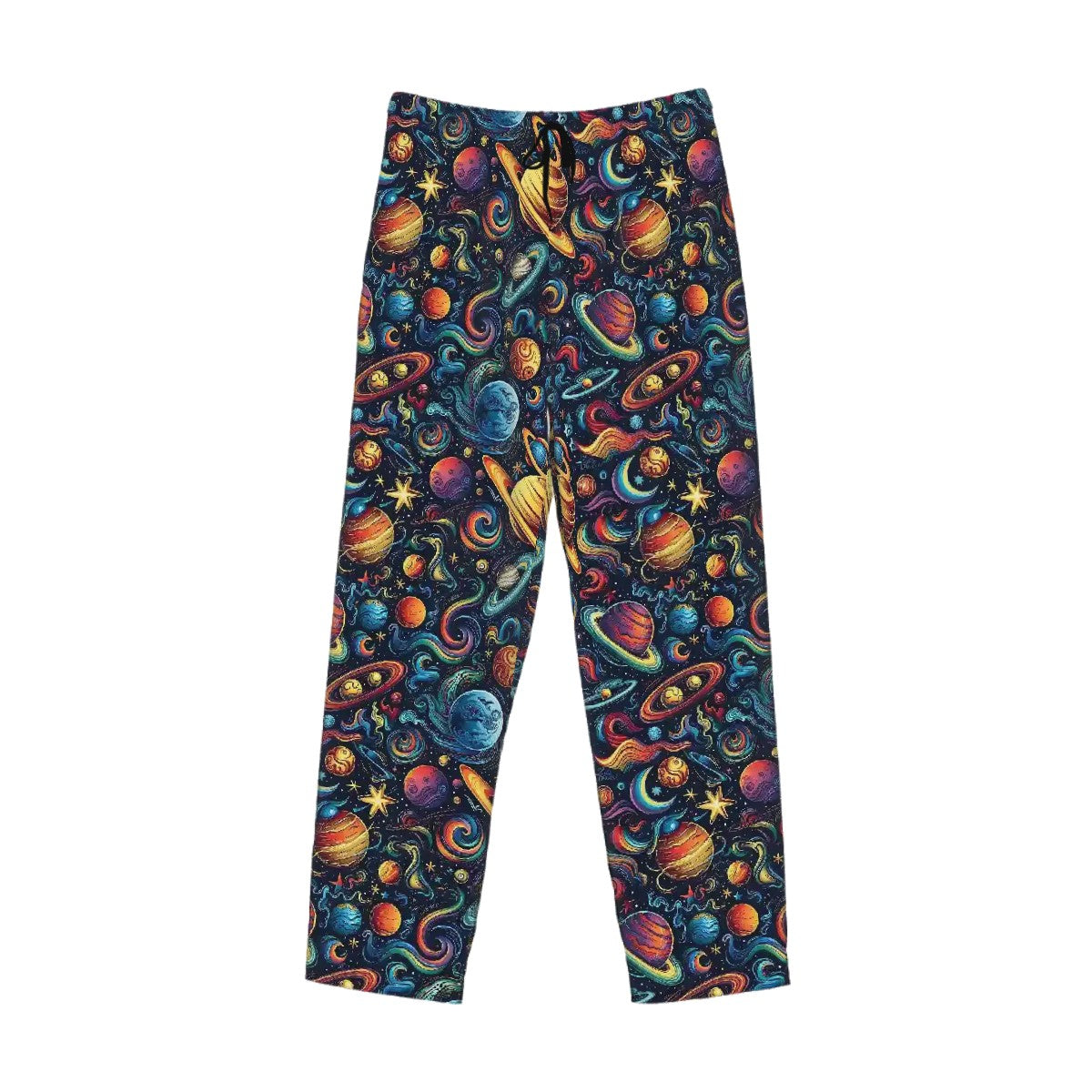 12 Galaxy / Outer Space Designs, Men’s Polyester, Drawstring, Pajama Pants