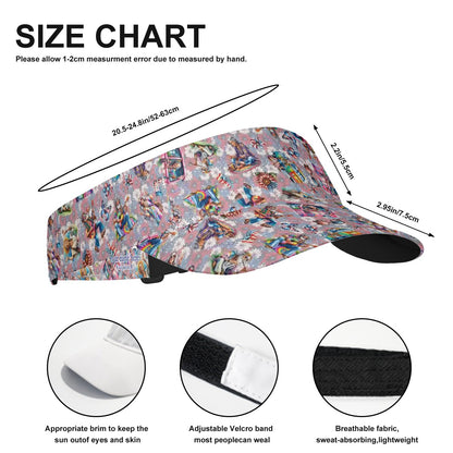 8 Patriot Designs, Sun Visor Hat