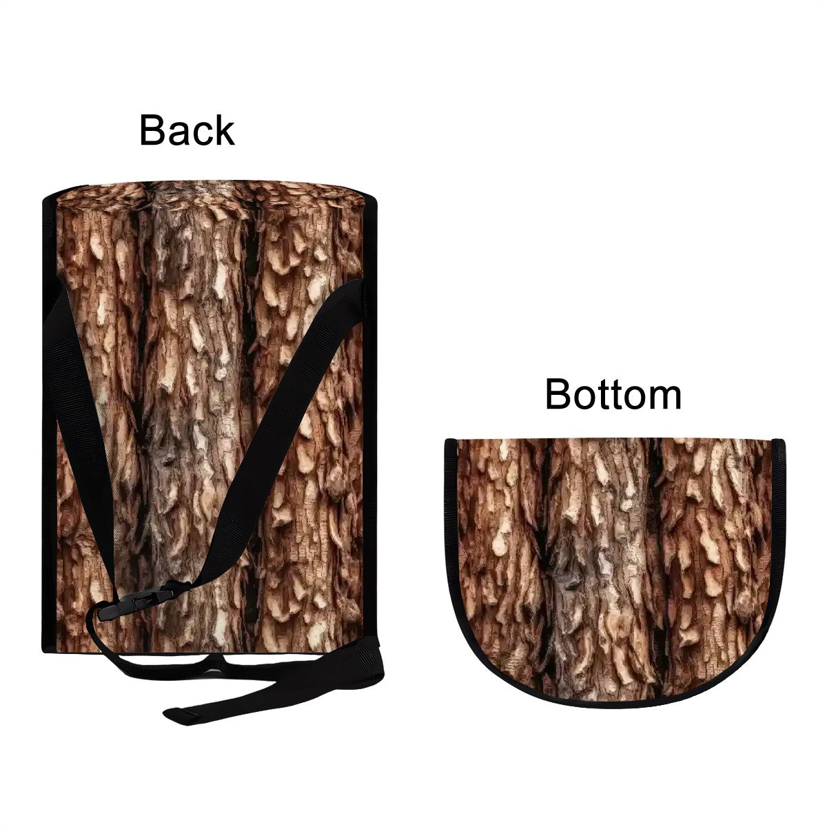 Patriotic Sasquatch / Bigfoot, Bucket-Shaped Car Trash Bag