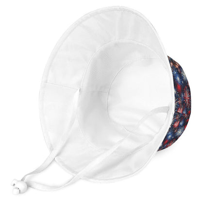 Patriot Bigfoot / Sasquatch on Truck, Kid’s Bucket Hat