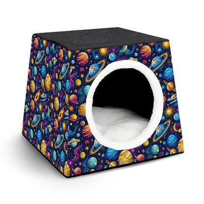 12 Galaxy / Outer Space Capsule Pet Bed