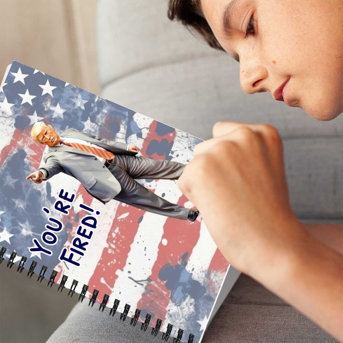 Donald Trump "You're Fired" Spiral Notebook