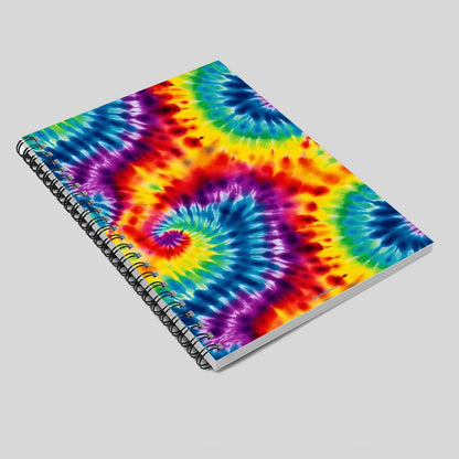 Tie Dye Themes Spiral Notebook, tie dye, notebook, spiral notebook