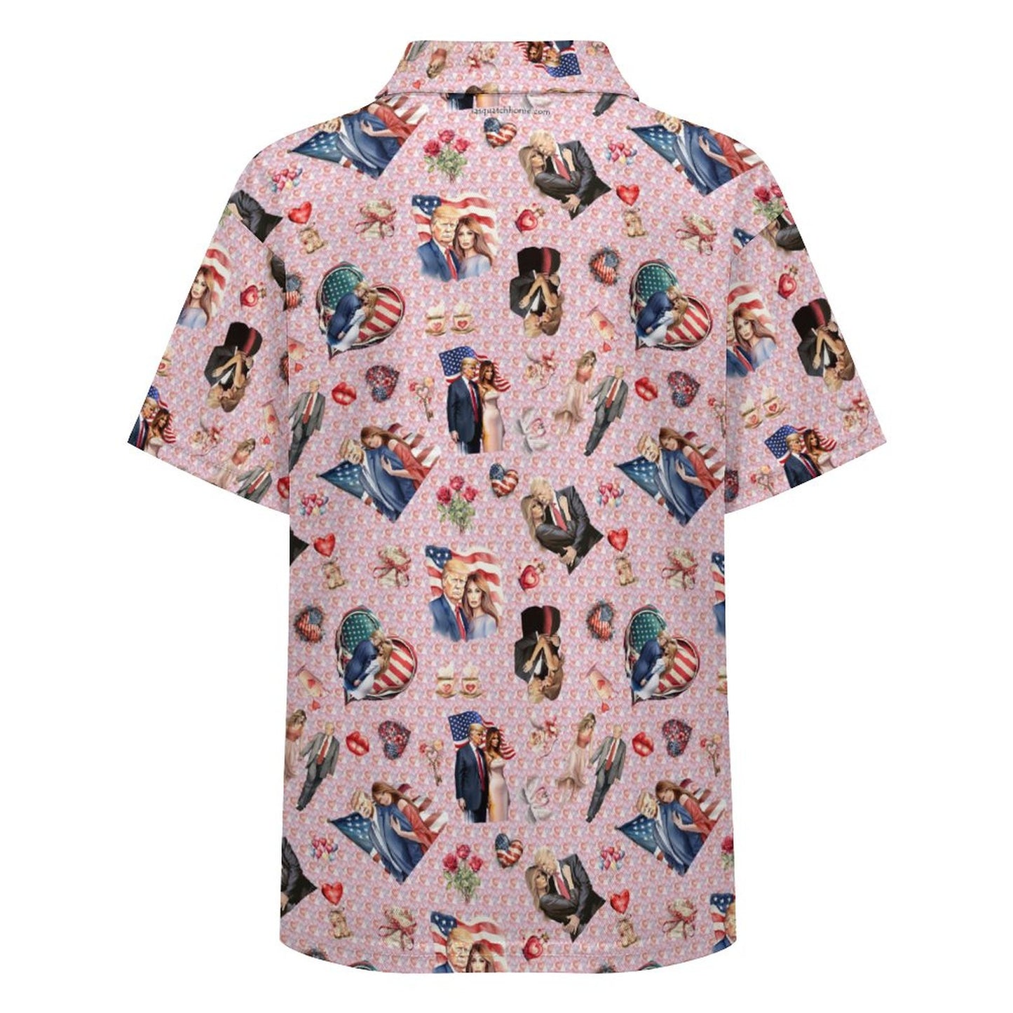 10 Donald Trump Designs, Kids Button Down Polo Shirt