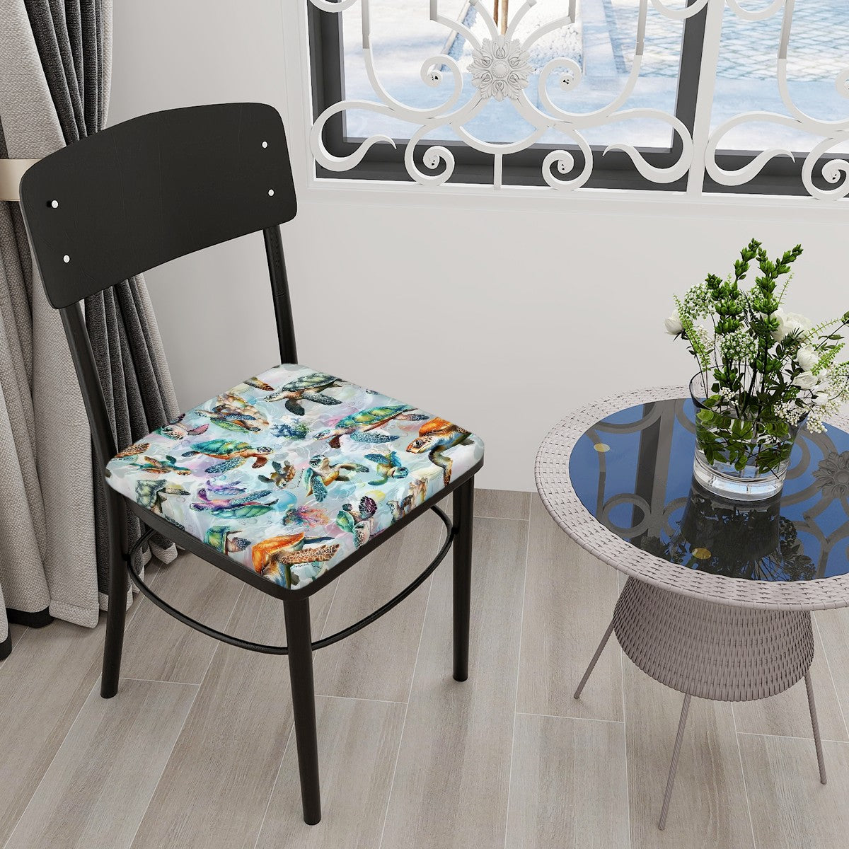 Animal Themed Square Chair Seat Covers, 10 Designs