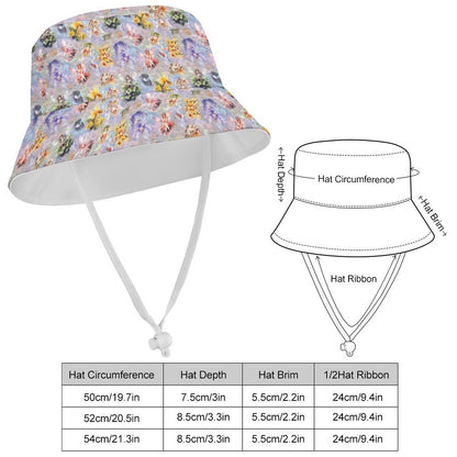 6 Fairy Designs, Kid’s Bucket Hat