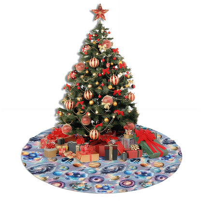 20 Awesome Designs, Plush Christmas Tree Skirt