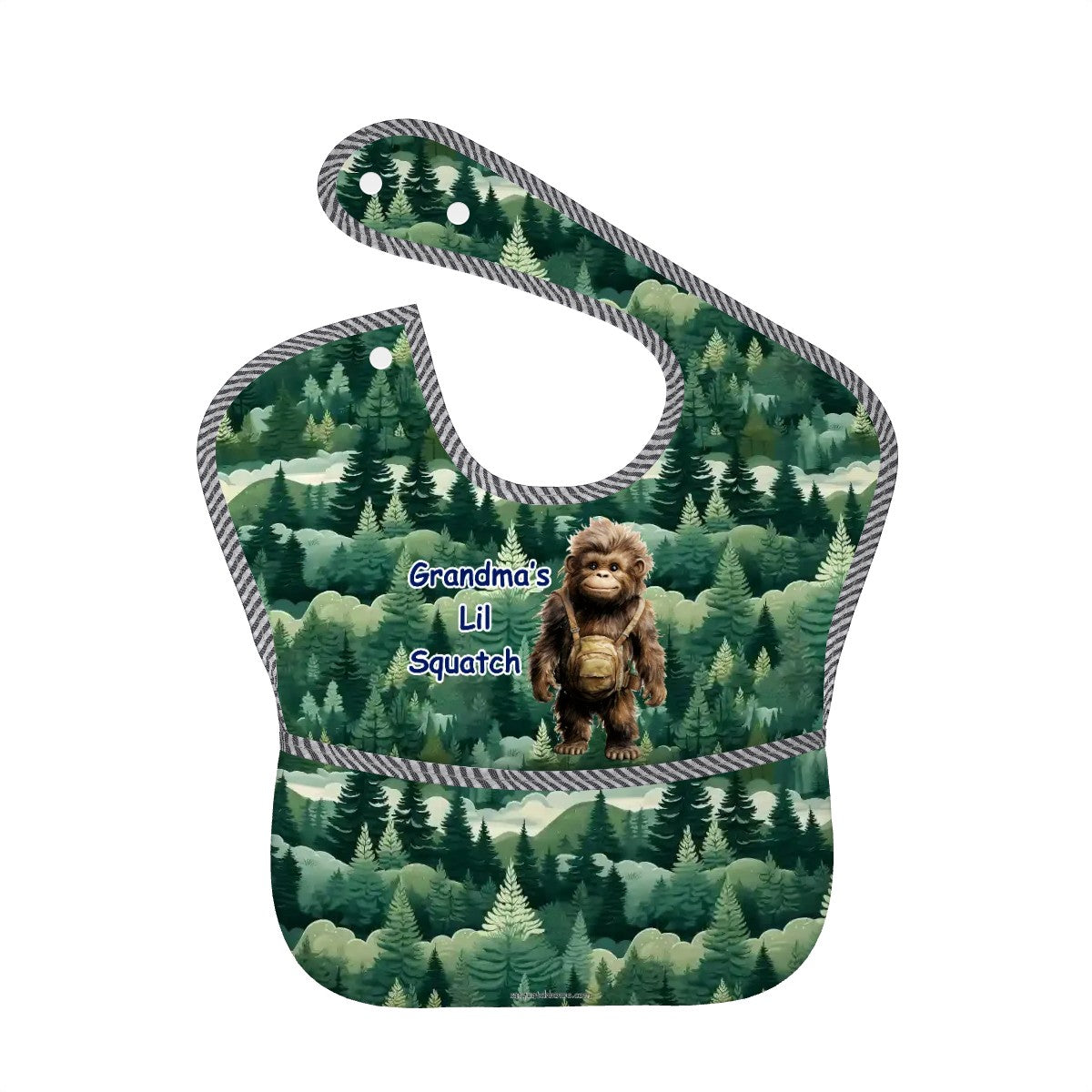 "Grandma's Little Monster", Baby Bibs Customized Services