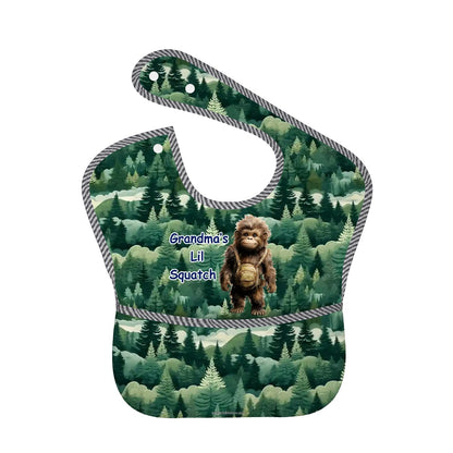 "Grandma's Little Monster", Baby Bibs Customized Services