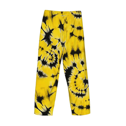 Tie Dye Designs Mens Pajama Pants, Men's Pajamas, Pajama pants, night clothes