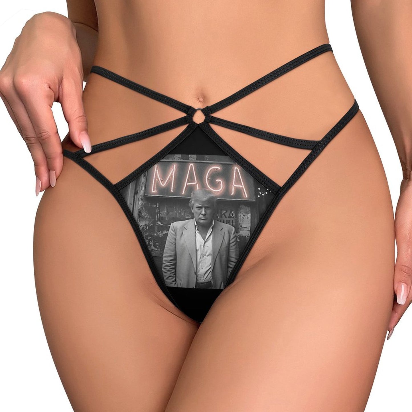 Donald Trump MAGA, Sexy G String Thong for Women