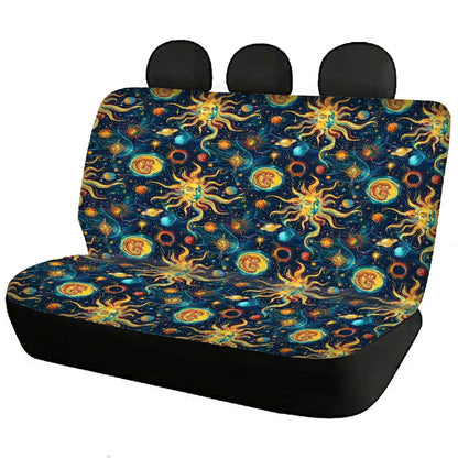 Astrology Design, Car Seat Covers, Full 7 Piece Set