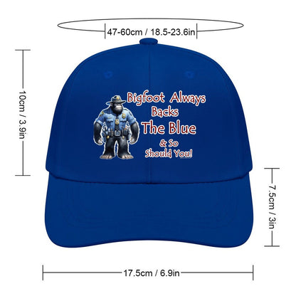 Bigfoot, Sasquatch “Bigfoot always..", Baseball Cap – 8 Colors