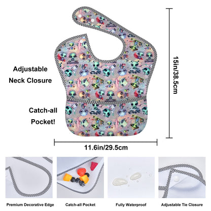 6 Alien Designs, Baby Bibs Customized Services