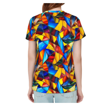 Women's Short-Sleeve T-Shirt, Deco Design