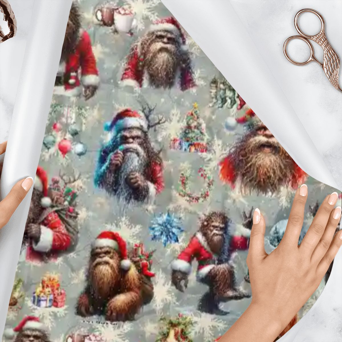 20 Bigfoot / Sasquatch Designs, 3 Pack Gift Wrapping Paper Sheets