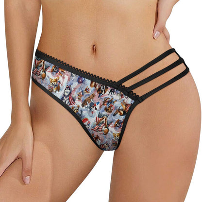8 Patriot Designs, Sexy G String for Women