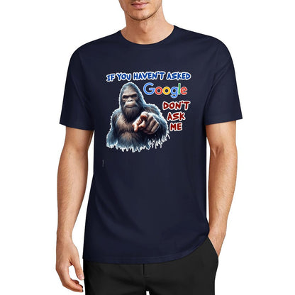 DTF 160gsm Cotton Men's Short Sleeve T-shirt (Front Printing)