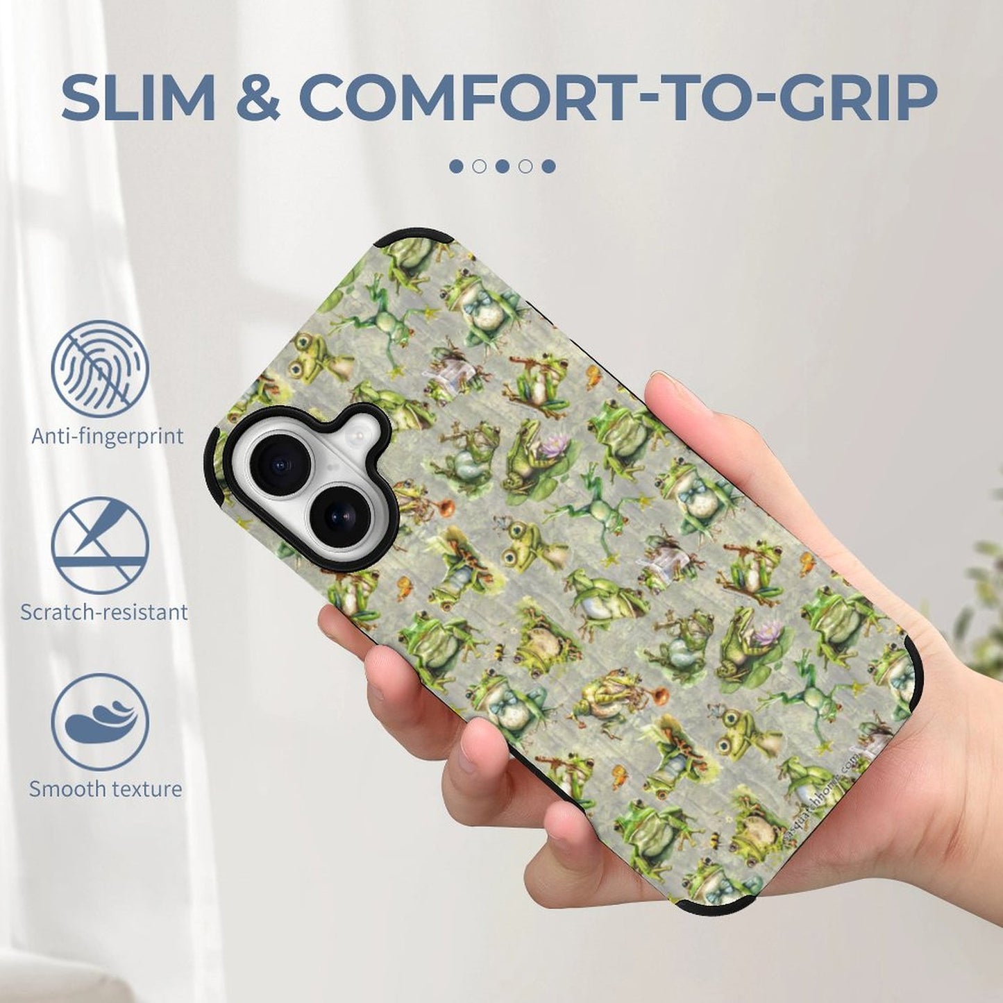 10 Animal Designs, Microfiber iPhone 16 Cases