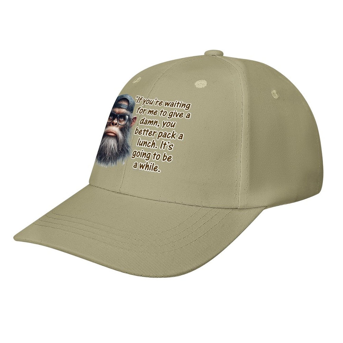 Bigfoot, Sasquatch “If you're waiting..", Baseball Cap – 8 Colors