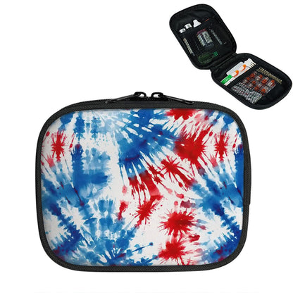 Tie-Dye Themed Travel Medicine Kit, First Aid Kit