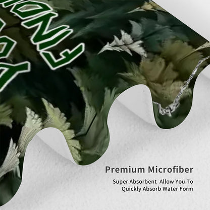 Bigfoot, Sasquatch, "If you find me offensive.." - 63” x 31.5” Microfiber Bath Sheet / Beach Towel