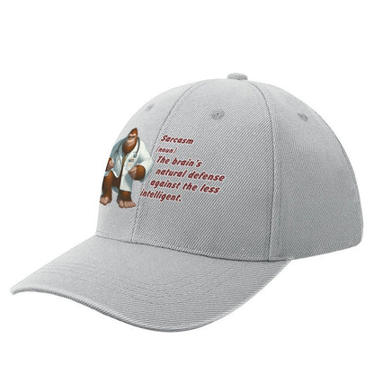 “Sarcastic Sasquatch” Series Polyester Baseball Caps – “Sarcasm…”