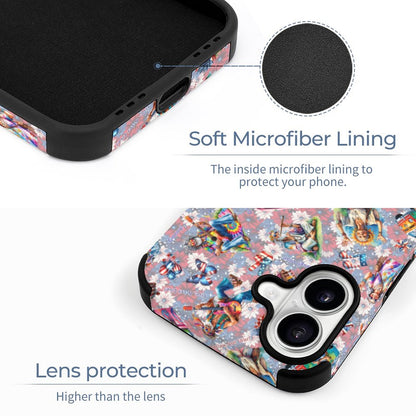 8 Patriot Designs, Microfiber iPhone 16 Cases