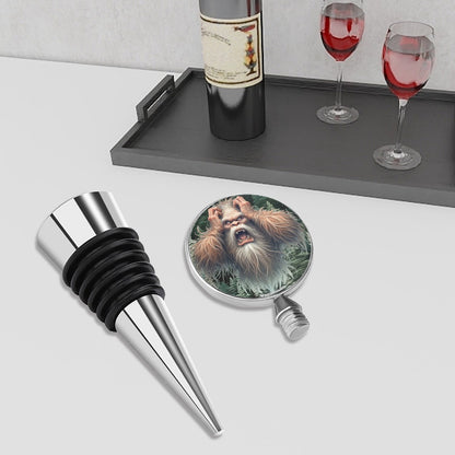 Frustrated Bigfoot Sasquatch, Wine Bottle Stopper